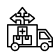 A black silhouette of a cat sitting upright, with its tail curved around its body, facing to the left—perfect for adding subtle charm to your Single Location Page.